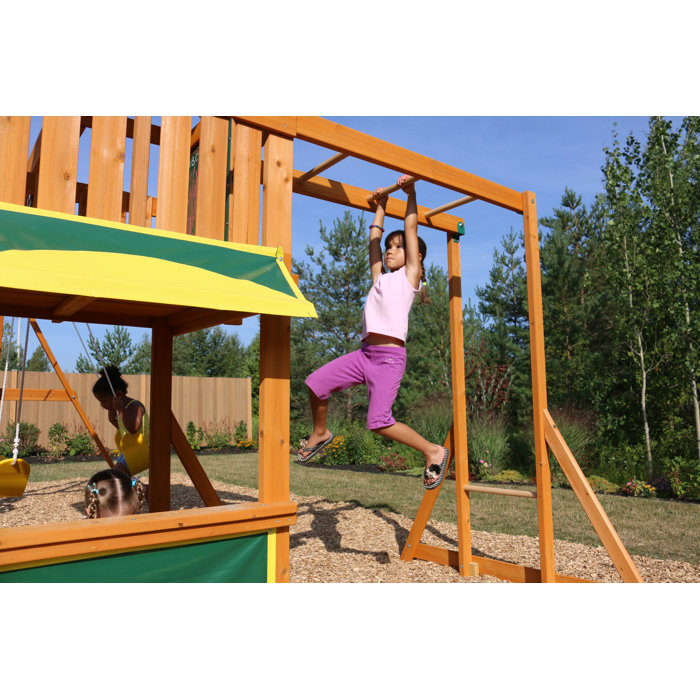 KidKraft Brookridge Wooden Swing Set & Reviews Wayfair